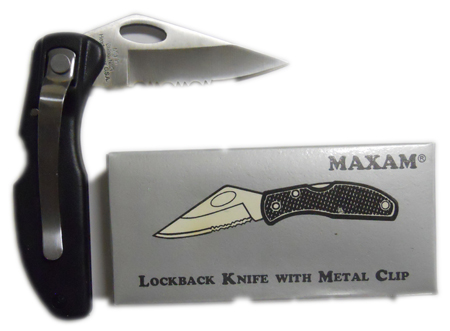 knife - Maxam pocket knife